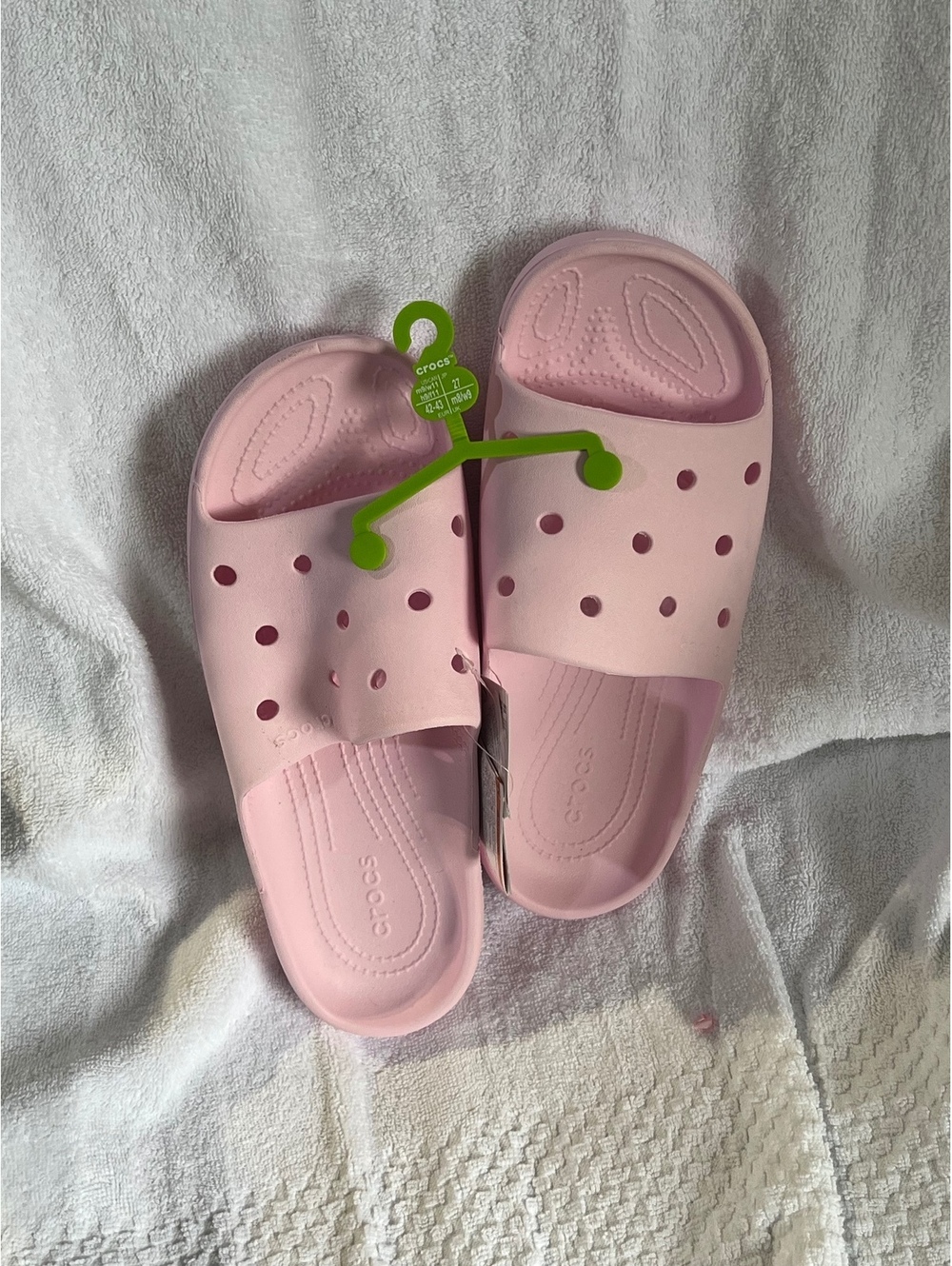 Crocs Classic Slide Sandals in Pink, Size 42-43 EU [COPY]